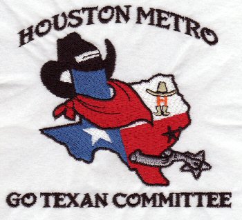Houston Metro embroidery design