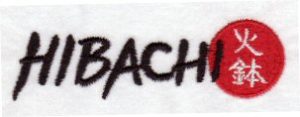 Hibachi embroidery design