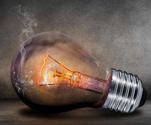 smoking idea light bulb